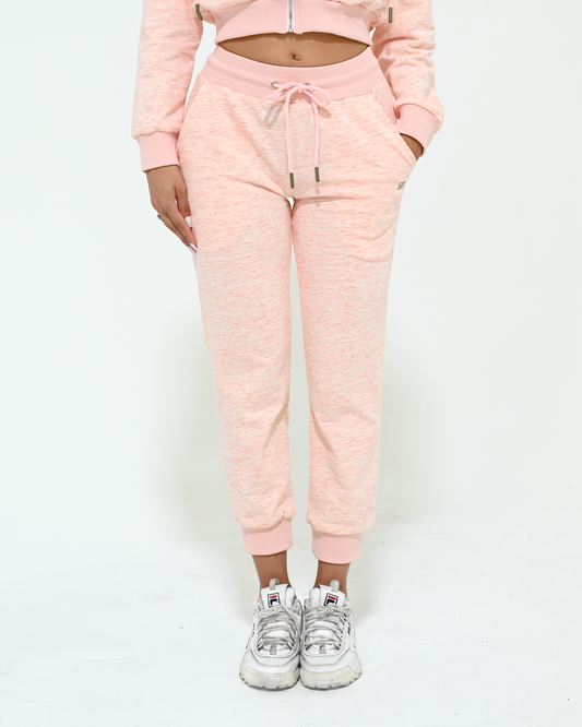 Everyday Jogger Sweatpant in Pale Heather Pink